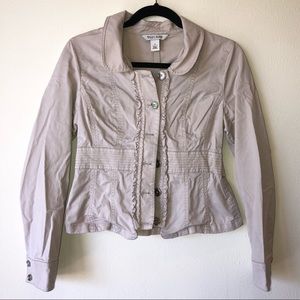 WHITE HOUSE BLACK MARKET UTILITY JACKET